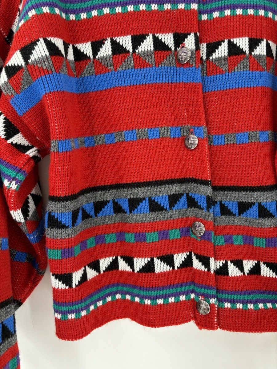 80s lettered cardigan - トップス新着