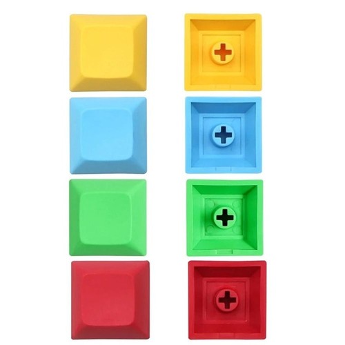 Multiple Color Keyboard Key Cap DIY Blank Personality Supplement Keycaps - Picture 4 of 21