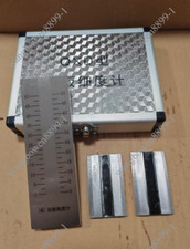 1pcStainless Single Groove Fineness Plate Fineness Gauge 0-25/0-50/0-100/0-150um