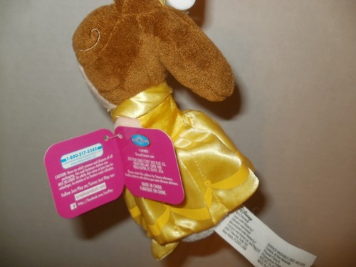 Die Schöne und das Biest Belle - Disney Just Play Mini Plüschtier Neu Mit Etikett - Bild 2 von 2