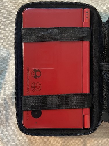 Nintendo DSi XL Red Mario 25th Anniversary Edition with Case & Games, No Charger - Picture 20 of 20