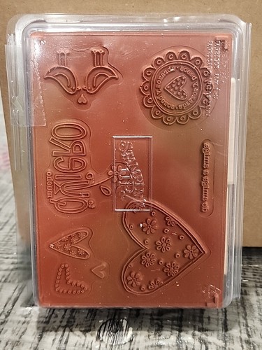 Stampin Up! Te Qiuro Mucho Sppanish Rubber Stamps - Picture 2 of 2