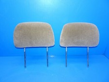 94 95 96 97 HONDA ACCORD FRONT SEAT TAN CLOTH HEADRESTS HEAD SUPPORT LEFT RIGHT