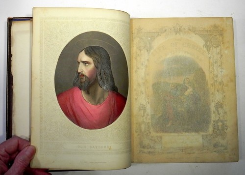 ca1870? LIFE Of Our Lord and Savior JESUS CHRIST Rev John Fleetwood Publ Tallis - Imagen 7 de 24
