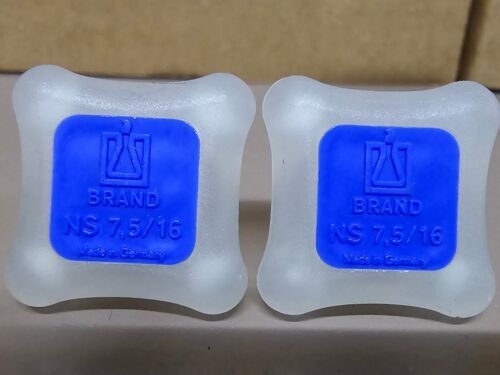 Volumetric flasks 1ML 36401 ,BLAUBRAND, class A, DE-M, Boro 3.3, with PP stopper - Picture 3 of 5