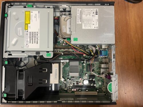 New HP 6000 Desktop SFF Computer Core 2 Duo Serial Port - Windows 7 32 bit - Picture 4 of 5