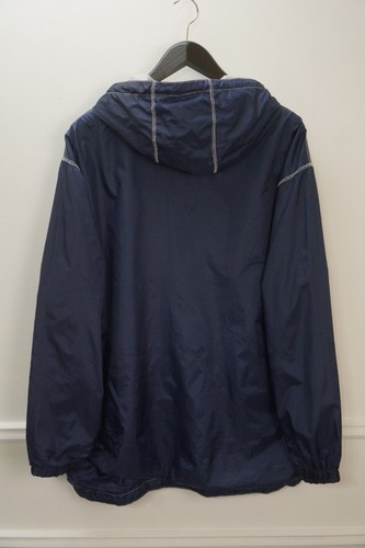 Chaqueta Anorak Reebok Para Hombre Gris Y Azul Reversible Años 90 M VON155 - Imagen 5 de 10