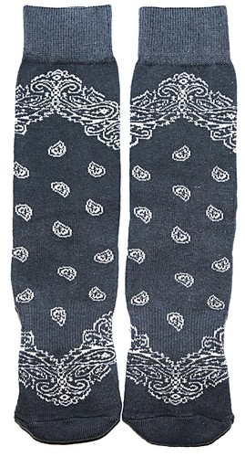 Bandana Casual Cotton Crew Socks with 10 Colors - Bild 15 von 18
