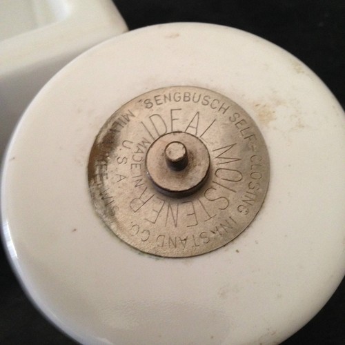 MID CENTURY STAMP MOISTENER - VINTAGE "IDEAL MOISTENER" MADE by SENGBUSCH - Picture 3 of 4