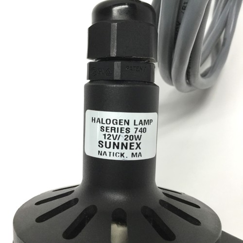 Sunnex Series 740 Halogen Work Lamp Light 12VDC 20W w/Ø2.25" ID Ring Mount - Picture 2 of 5