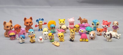 Lot of 36 Mixed Characters Squinkies Disney Shopkins