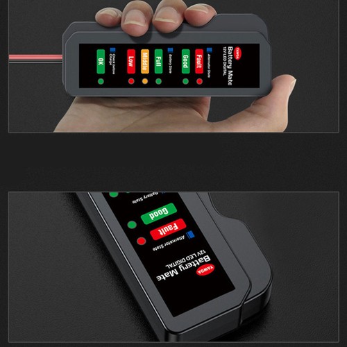  12 V Batterietester Batteriewächter Batteriemesser Spannungsprüfer Autobatterie - Bild 11 von 12