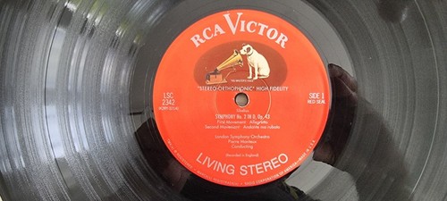 HMV ASD 480 *WHITE/GOLD* BEECHAM* HANDEL /MOZART & ROSSINI OVERTURES* RPO NM - Picture 2 of 3
