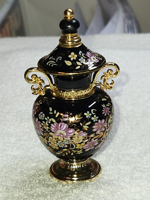Pallini Attiki Venus Solid 4'' Perfume Bottle Greece w/Dauber