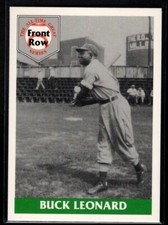 BUCK LEONARD  HOF  1992 FRONT ROW THE ALL-TIME GREAT SERIES #5