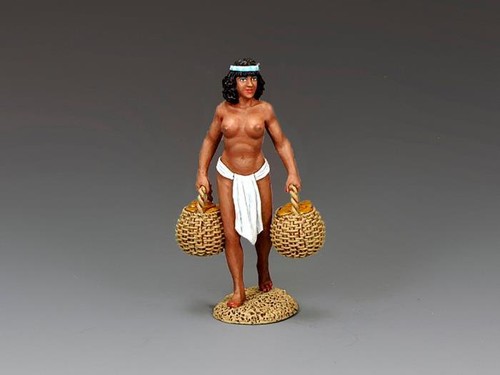 AE076 - Ethiopian Bread Carrier - Ancient Egypt - King and Country