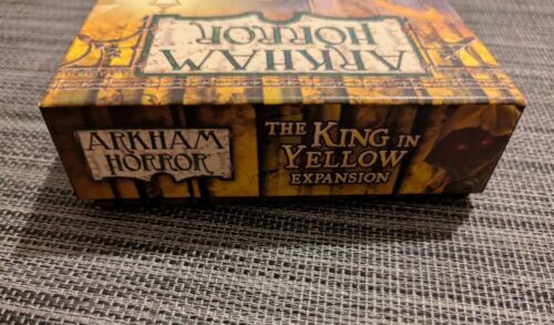 Arkham Horror 2nd edition The King In Yellow Expansion Contents Sealed - Picture 5 of 7