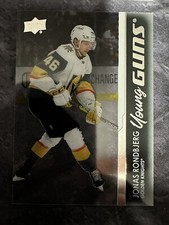 2021-22 Upper Deck Clear Cut Young Guns 460 Jonas Ronbjerg Vegas Golden Knights