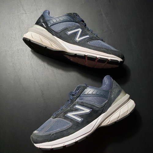 New Balance Women's Blue Made In US 990 v5 Sneakers