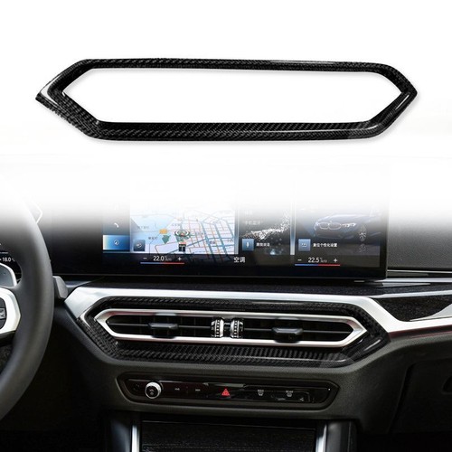 Cubierta de ventilación de aire de consola de fibra de carbono seca para BMW G20 G22 G23 G26 G80 G82 LCI - Imagen 1 de 4
