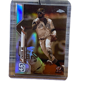 Fernando Tatis Jr Topps Chrome 2020 84 Sepia Refractor Baseball San Diego Padres