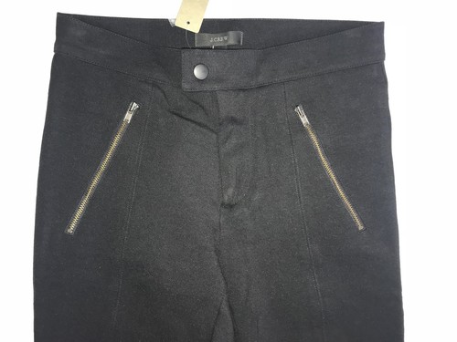 $110 NWT J CREW Black Pixie Stretch Pant Slimming WARDROBE ESSENTIAL 00 Fits 0 2 - Picture 5 of 12