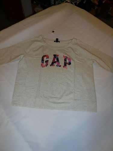 Long & 3/4 Sleeve Crewneck Sweatshirts GAP L,M,S,XS,Many Color Logo Gap NWT - 第 37/66 張圖片