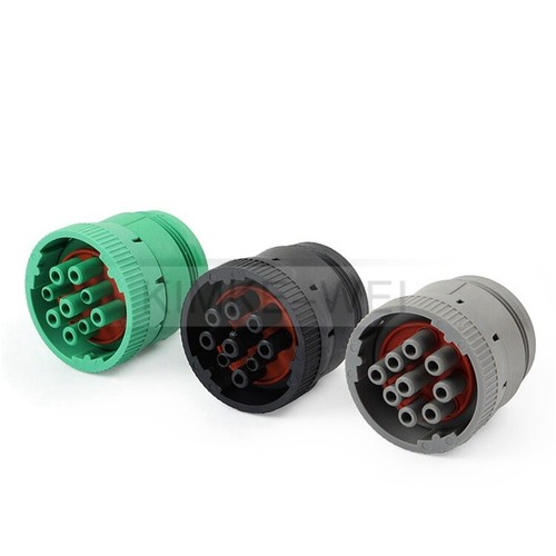 Deutsch HD16/HD10-9-1939S/1939P/96S/96P-P080 Wasserdicht Steckverbinder Stecker - Picture 4 of 12