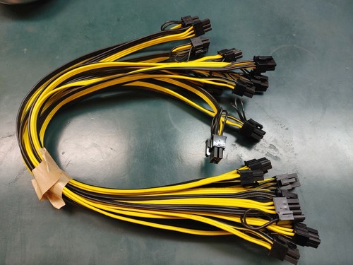 1400W 220V PSU GPU criptominería placa de ruptura fuente de alimentación 16 cables PCIe 16 AWG - Imagen 2 de 3