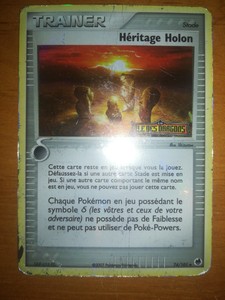 POKEMON ILE DRAGONS HOLO INV N° 74//101 HERITAGE HOLON