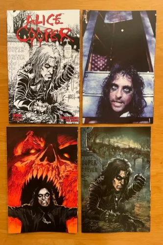 ALICE COOPER #1 CVRS G - J INCENTIVES  (SELECT  COVER) DYNAMITE COMICS NM