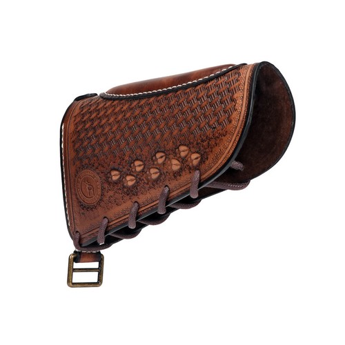 Tourbon Hunting Leather No Drill Gun Sling Strap or Rifle Stock Cover Recoil Pad - Picture 103 of 120