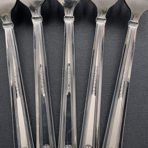 5 Pfaltzgraff Radients Salad Fork Stainless Flatware Silverware Glossy 18/10 - Picture 9 of 15