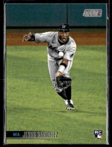 2021 Stadium Club #77 Jesus Sanchez RC Miami Marlins