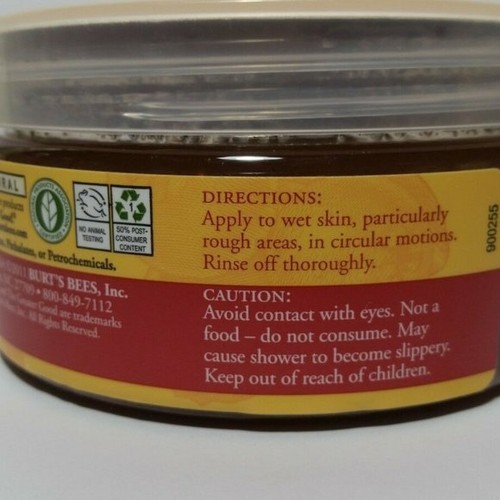 Burt's Bees Cranberry & Pomegranate Sugar Scrub 8oz (5) Five Tubs Discontinued - Picture 9 of 12