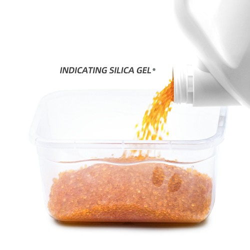 8lbs Indicating Silica Gel Desiccant, Orange to Dark Green, Moisture Absorbers - Picture 24 of 61