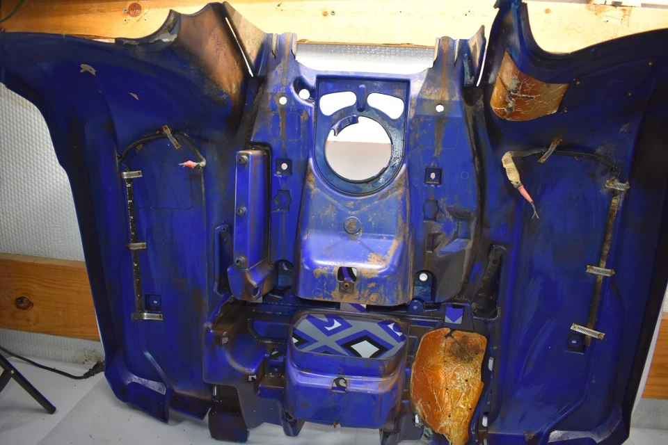 GUARDABARROS TRASERO PLÁSTICO F5-7 08 YAMAHA GRIZZLY 700 YFM 4X4 ATV ENVÍO GRATUITO A EE. UU. Foto 2 de 4