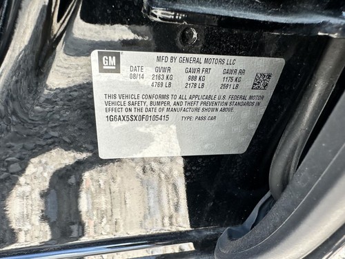 Wash Reservoir Sedan Fits 14-15 CTS 794437 - Picture 5 of 8