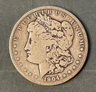 Early - 1904 Morgan Silver Dollar - 90% US Coin Philadelphia Mint