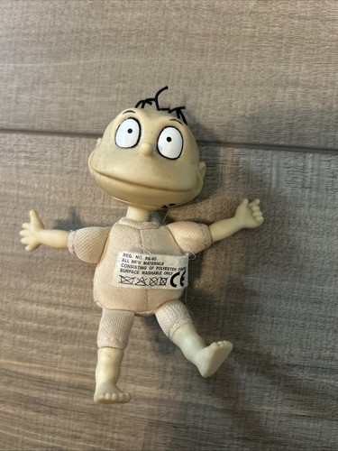 Vintage Rugrats Tommy Pickles Doll Mattel Arcotoys 4" Toy - Picture 2 of 6