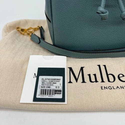 Mulberry Small Hampstead Bag Classic Grain Palm Green - Picture 4 of 22