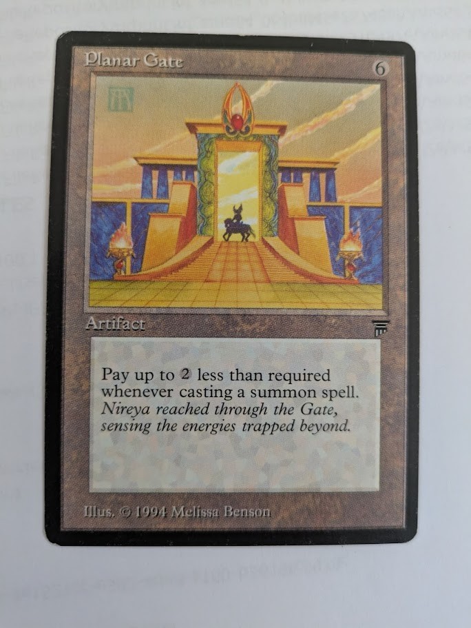 Planar Gate Legend MTG Lightly played NM Free shipping with tracking