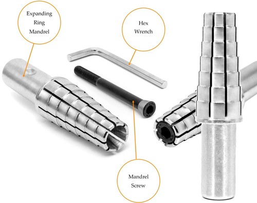 Expanding Ring Mandrel, Premium Ring Mandrel for Lathe, Ring Stretcher and Ri... - Picture 5 of 7