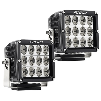 #ad Rigid 322613 D XL PRO Driving White Square LED Lights Pair Kit Black Aluminum $659.99