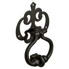 - Kunstklopfer Mattschwarz 110x100mm | Perfekt für Landhausstil Eingangstüren...