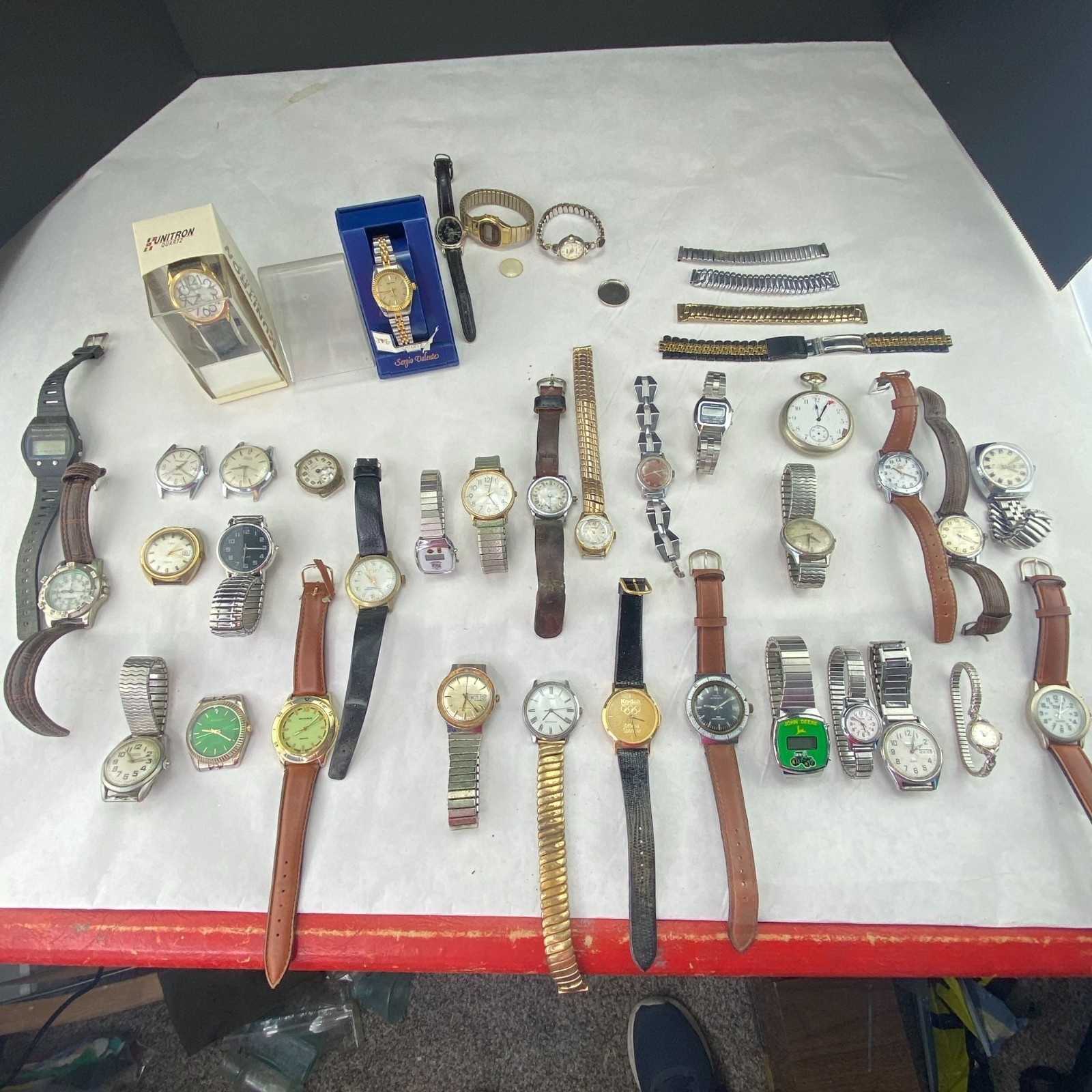 30 Parts for Watch Over Vintage and Pieces Lot Repair - vintagewatches.pk