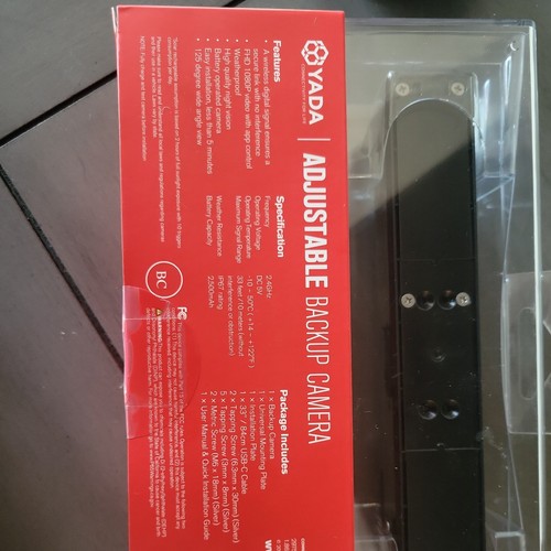 Brand-new YADA 1080P Full HD Wireless Portable Backup Camera, App Controlled  - Picture 4 of 4