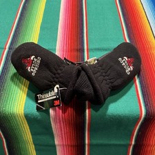 Vintage 90s RARE Chicago Bulls 3M Thinsulate Kids Mittens Size Small