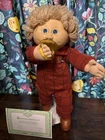 Cabbage Patch Kid/Fuzzy/pacifier/ Blond/blue/ Head Mold HM 4/CLEANED/cert/dimple