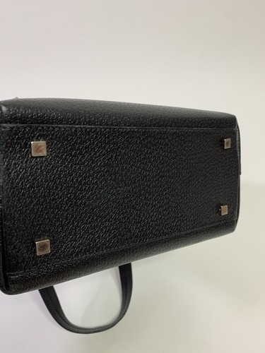 Bolso de mano vintage de cuero para mujer BALLY negro mediano - Imagen 15 de 20